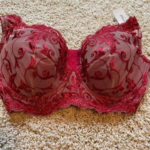 Soma Sensuous Lace Longline Plunge - NWT